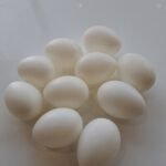 Plastik Tavuk Yumurta Beyaz (10 Adet)
