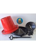 8 Kg. Broiler Ayaklı Yemlik - Görsel 3