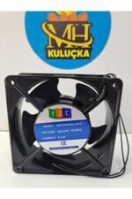Kare Fan 120X120X38Mm 220V Metal Kasalı