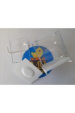 Akıllı Yemlik Kuşlar Için 10x7,5x16 Cm (2 Adet) - Görsel 3
