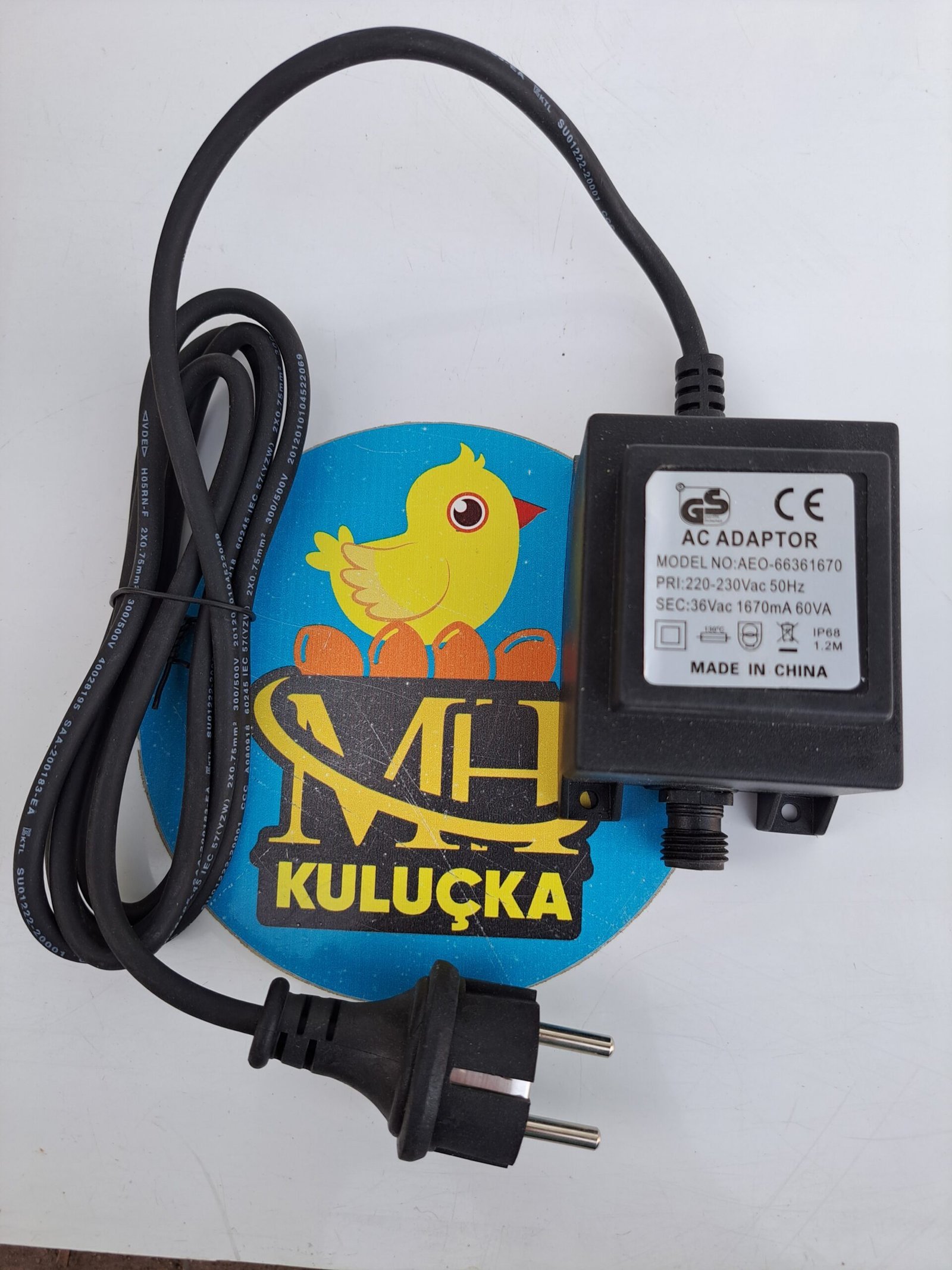 LL1-scaled-1.jpg Nem Nozülü adaptor 230Vac 50Hz 36Vac 1670mA 60VA - Görsel 1